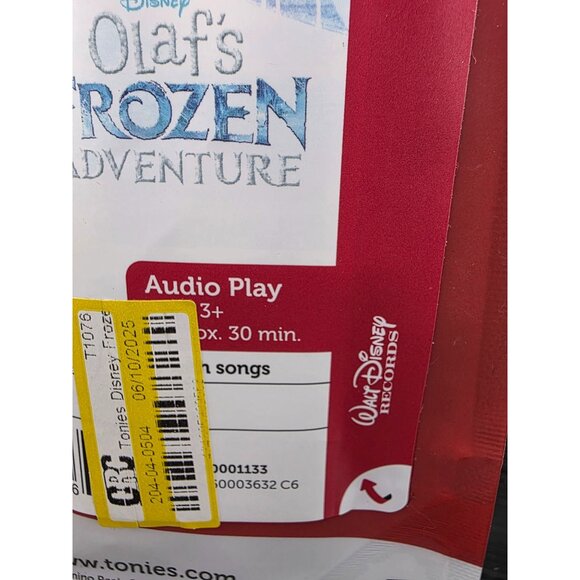 Tonies Disney Olaf's Frozen Adventures Audio Figure Story for Toniebox - Picture 4 of 4